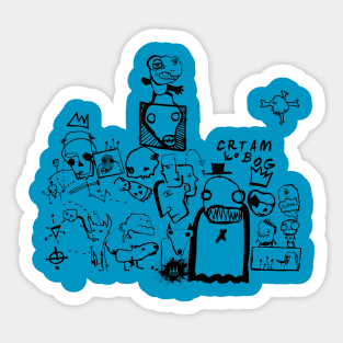 Creatures Sticker